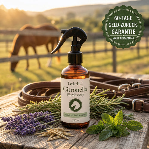 LederKur Citronella Pferdespray — Insektenschutz für Pferde & Ponys